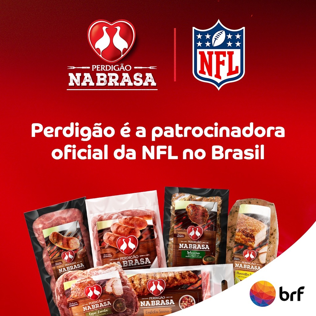 Perdigão Na Brasa, o Churrasco oficial da NFL no Brasil