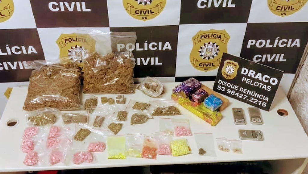 Polícia Civil apreende grande quantidade de ecstasy