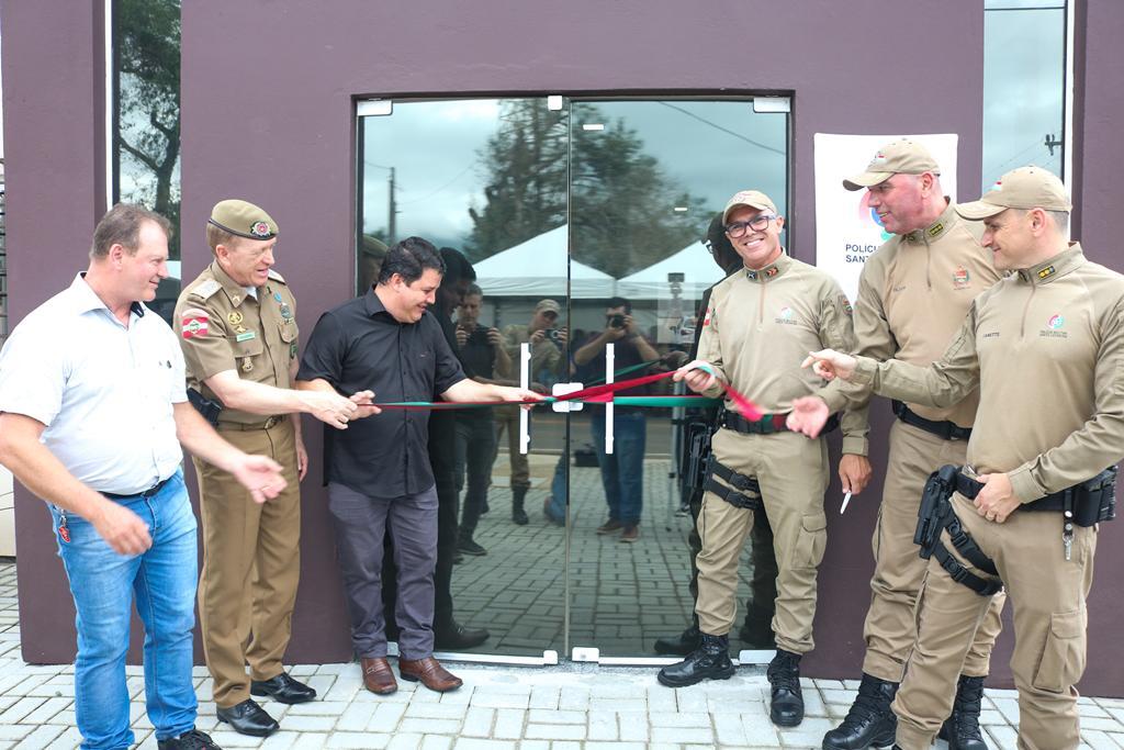 INAUGURADA A NOVA SEDE DO GRUPAMENTO DA POLÍCIA MILITAR EM PRAIA GRANDE