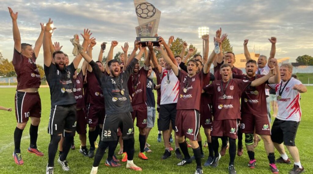 Lagoa vence o Campeonato Interiorano de Futebol de Canoinhas