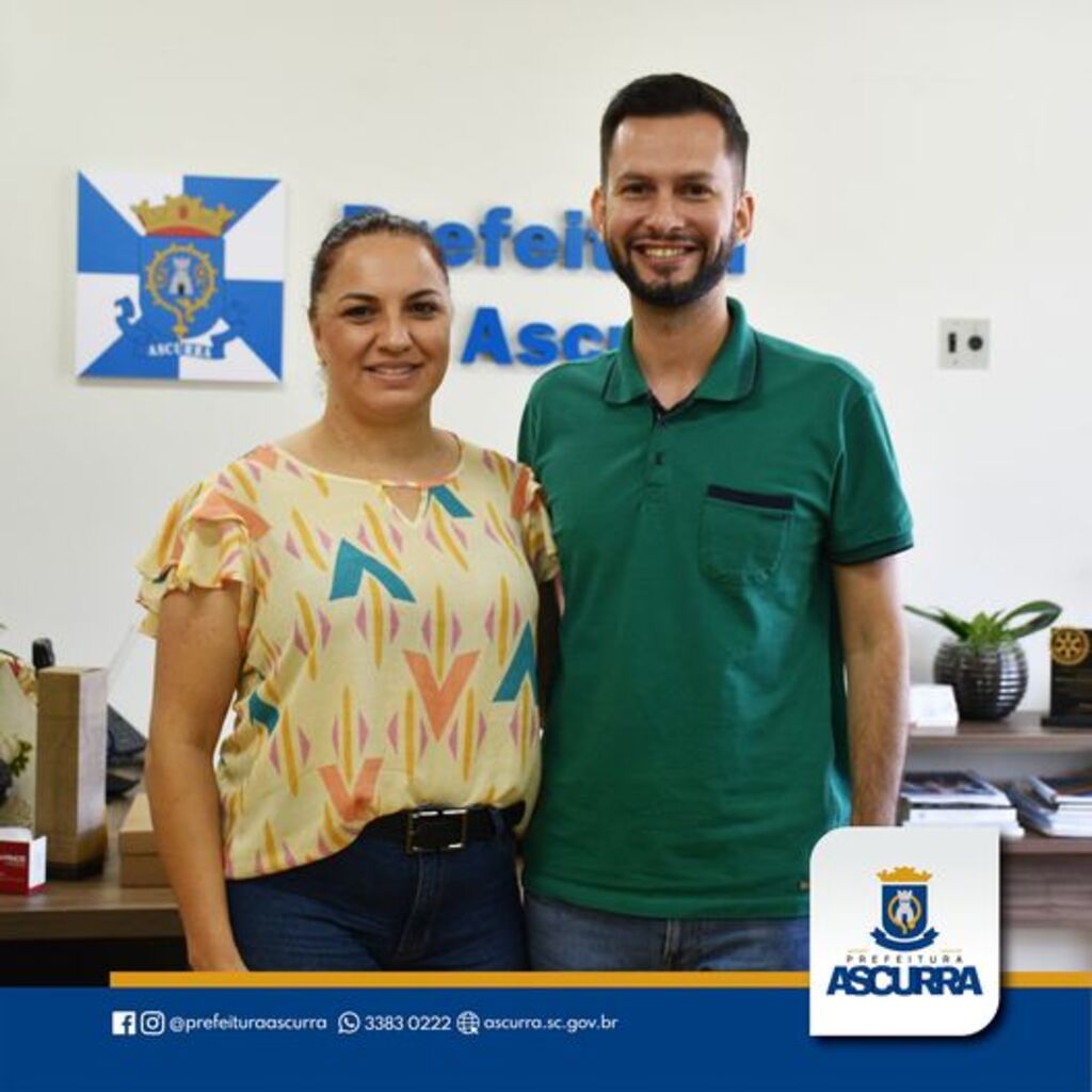 Francielle Borguesão é nova Secretária de Saúde de Ascurra.
