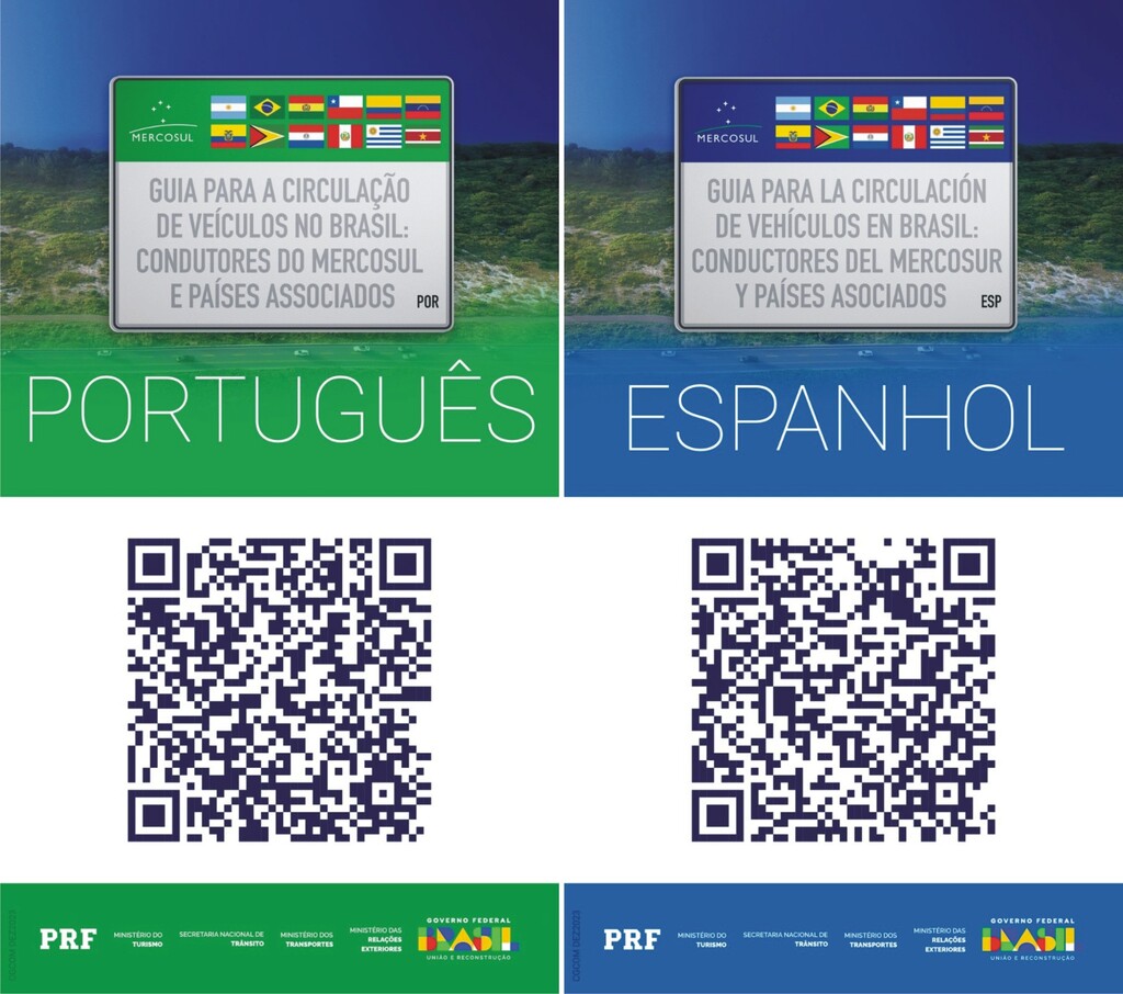PRF inicia maior ação do ano em SC e lança cartilha com orientações de trânsito para condutores do Mercosul