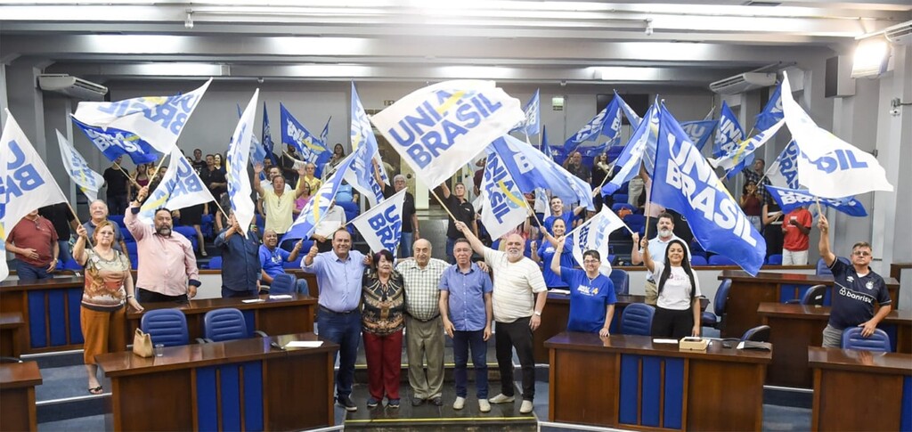 título imagem O União Brasil apresenta sua lista e os “puxadores” de voto