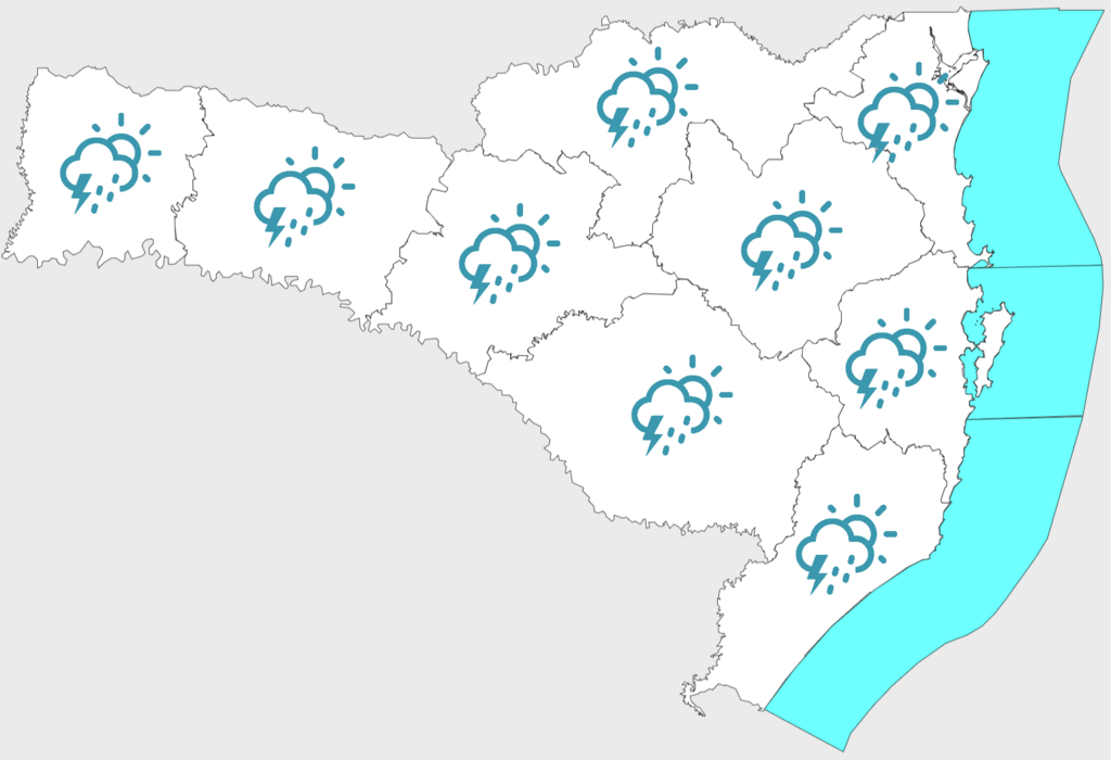 Confira a previsão do tempo para os próximos dias