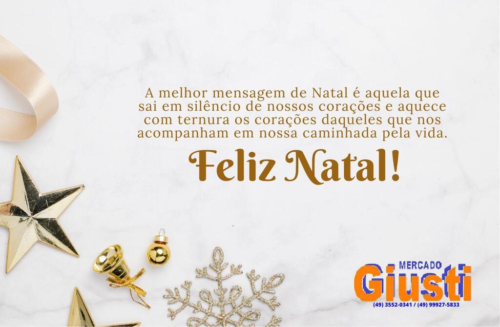 MENSAGEM DE NATAL