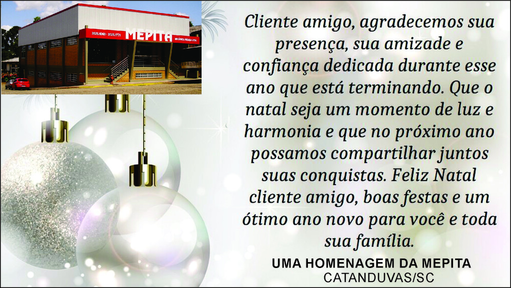 MENSAGEM DE NATAL