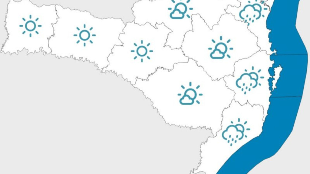 Clima estabiliza após ciclone e frente fria em Santa Catarina