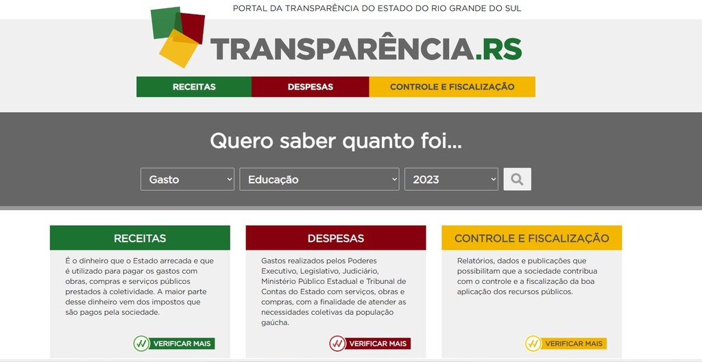 Estado atinge nível Ouro no Programa Nacional da Transparência Pública