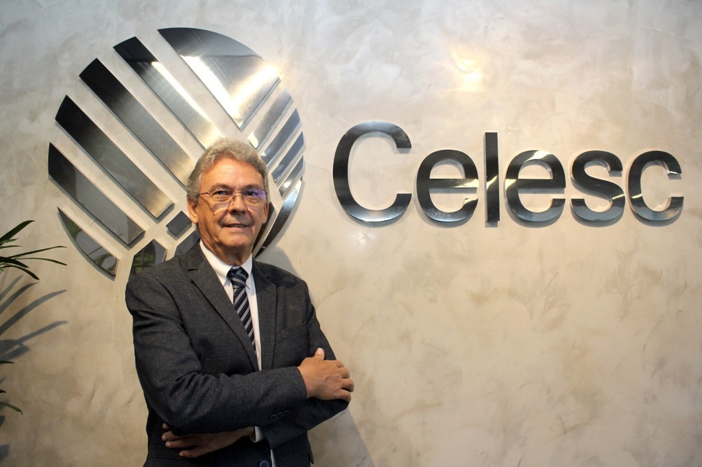 Presidente da Celesc, Tarcísio Estefano Rosa - 