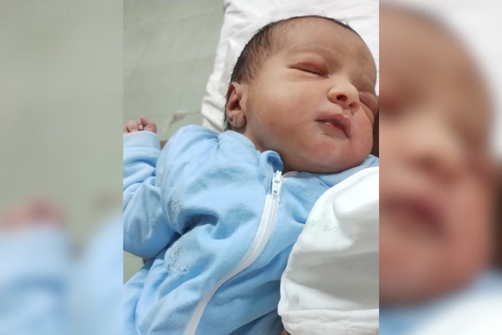 Conheça Anthony, o primeiro bebê nascido no Husm em 2024