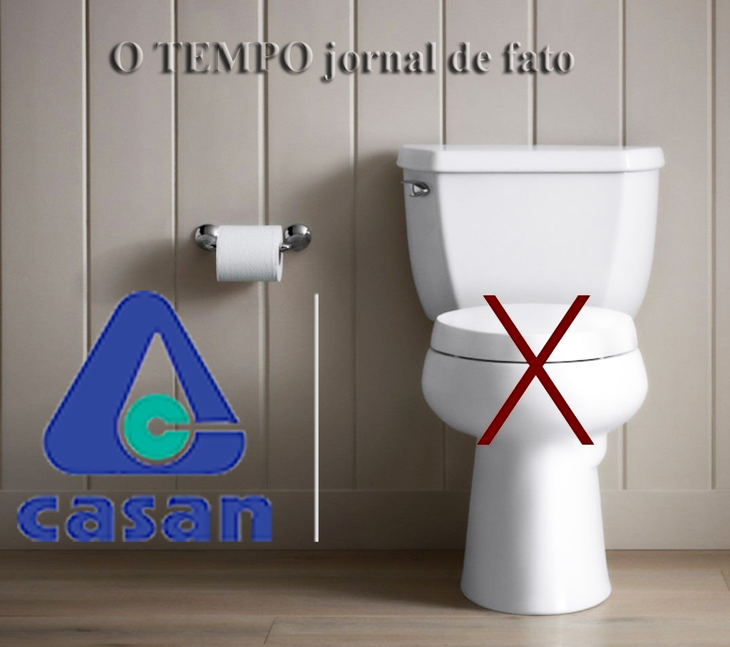 CASAN alerta turistas estrangeiros para não jogar papel no vaso sanitário em três idiomas