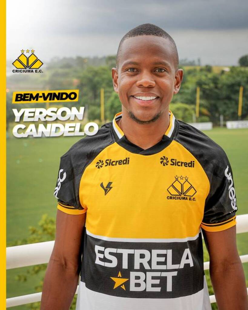 Criciúma anuncia a contratação do jogador colombiano Yerson Candelo