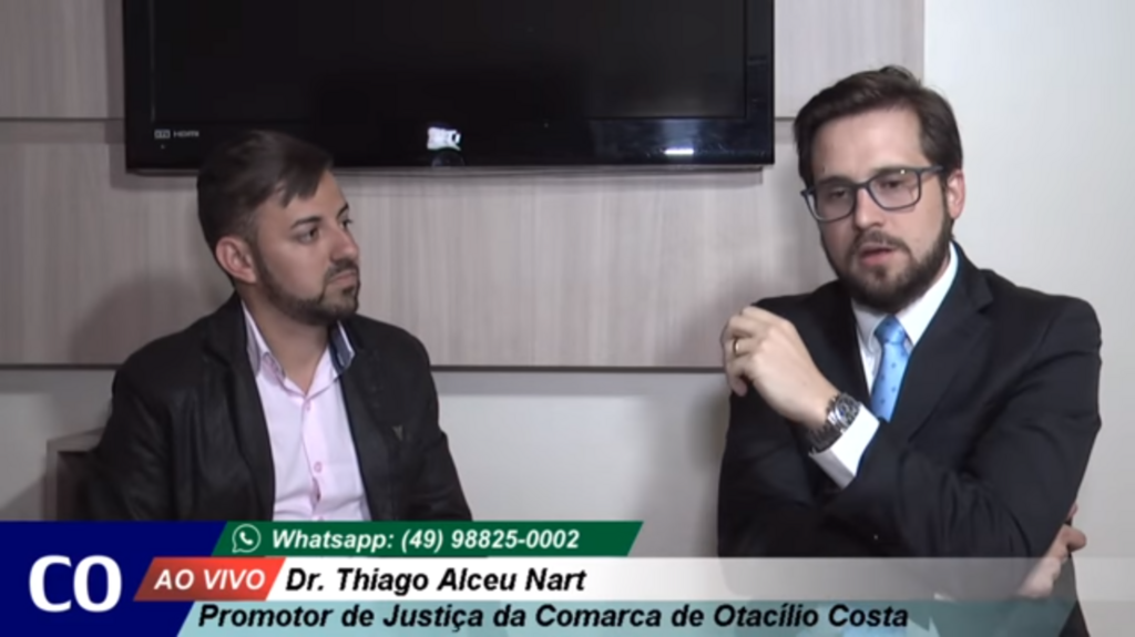 Ao Vivo: Otacílio em Pauta entrevista o Dr. Thiago Alceu Nart