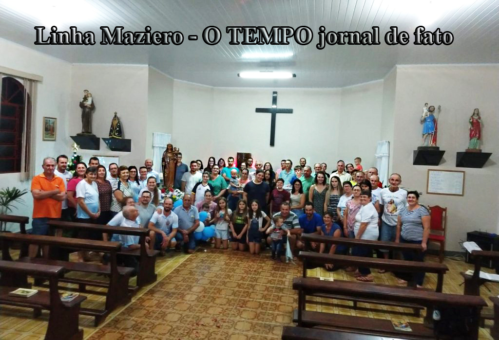 Linha Maziero celebrou a passagem da imagem de Nossa Senhora dos Navegantes