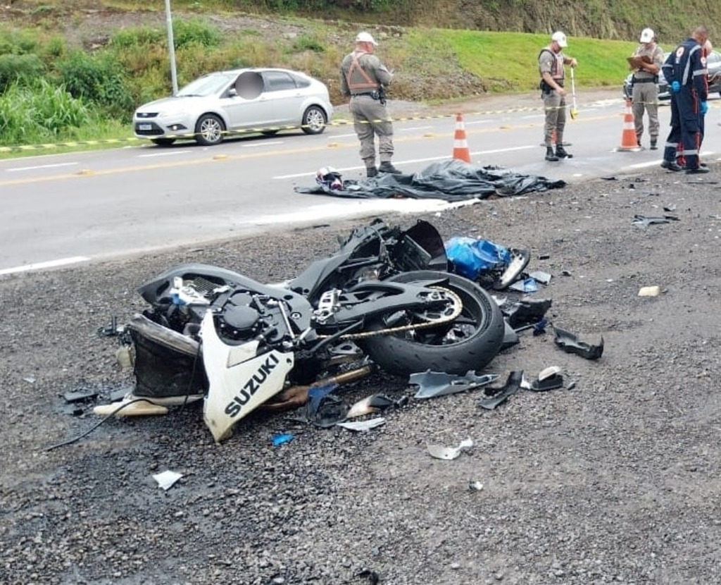 título imagem Santiaguense morre em acidente de moto na Serra Gaúcha