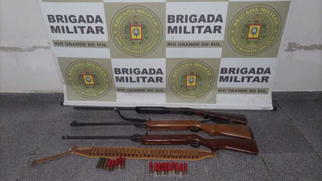 Brigada Militar prende homem por porte ilegal de arma de fogo em Canguçu