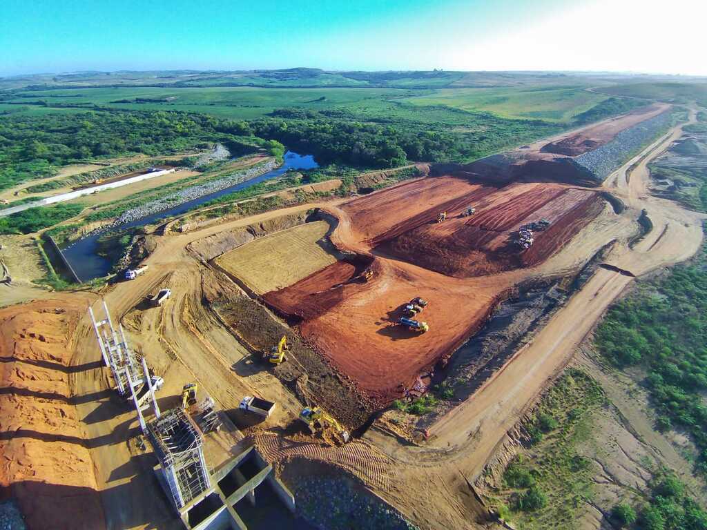 Barragem de Jaguari recebeu R$ 20 milhões para conclusão da última etapa da fundação