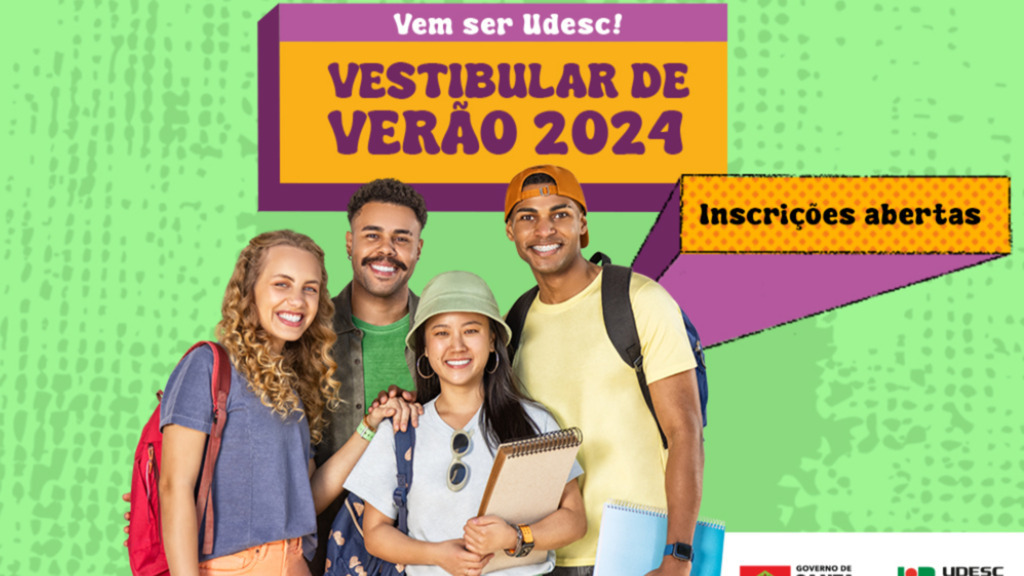 Vestibular de Verão da Udesc aceita inscrição pelo histórico escolar até próxima quarta