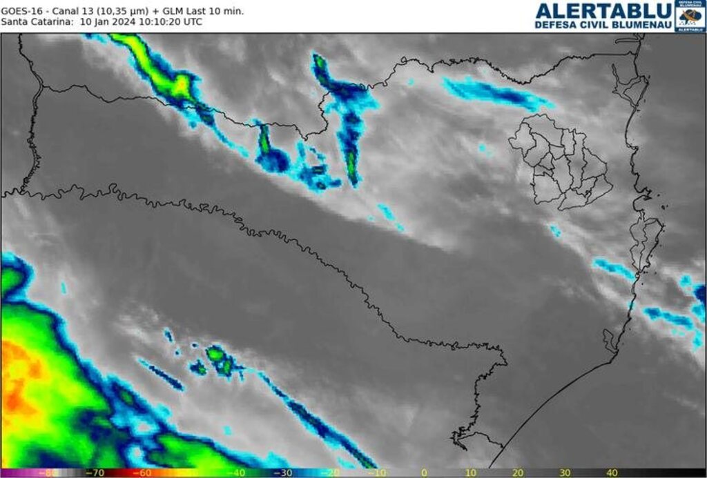 Quarta-feira será aquecida e abafada em Santa Catarina