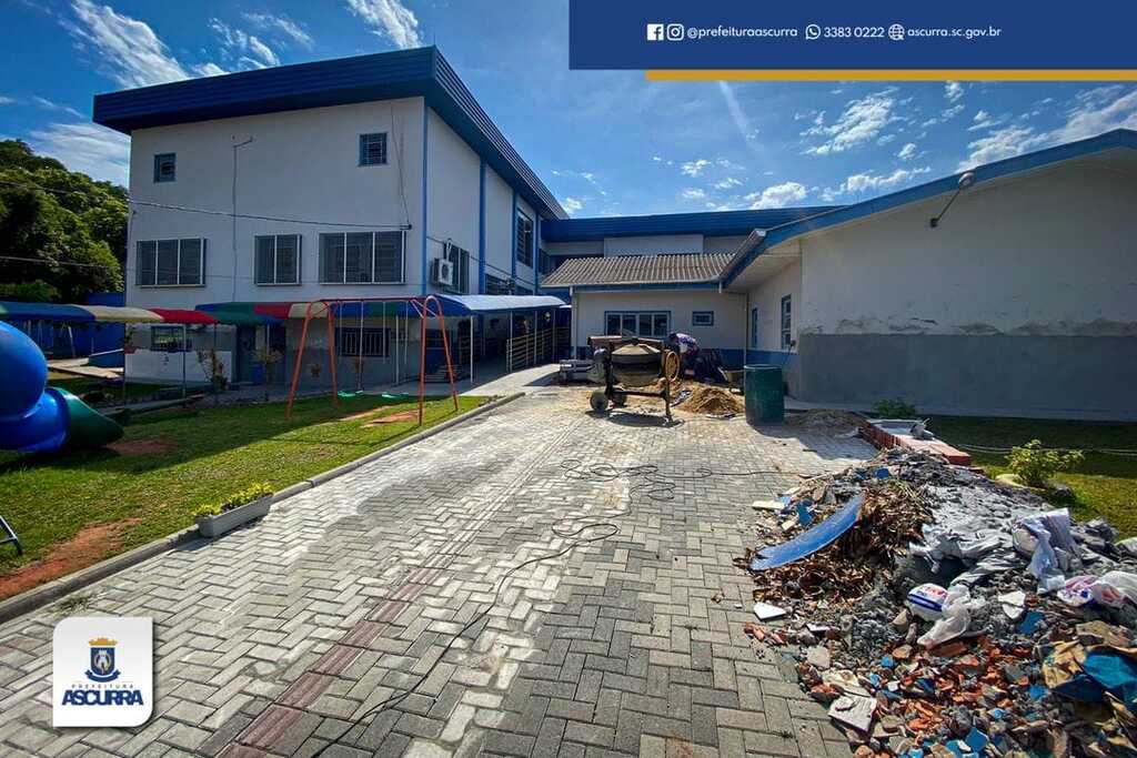 Melhorias na Pré-Escola Pequeno Príncipe.