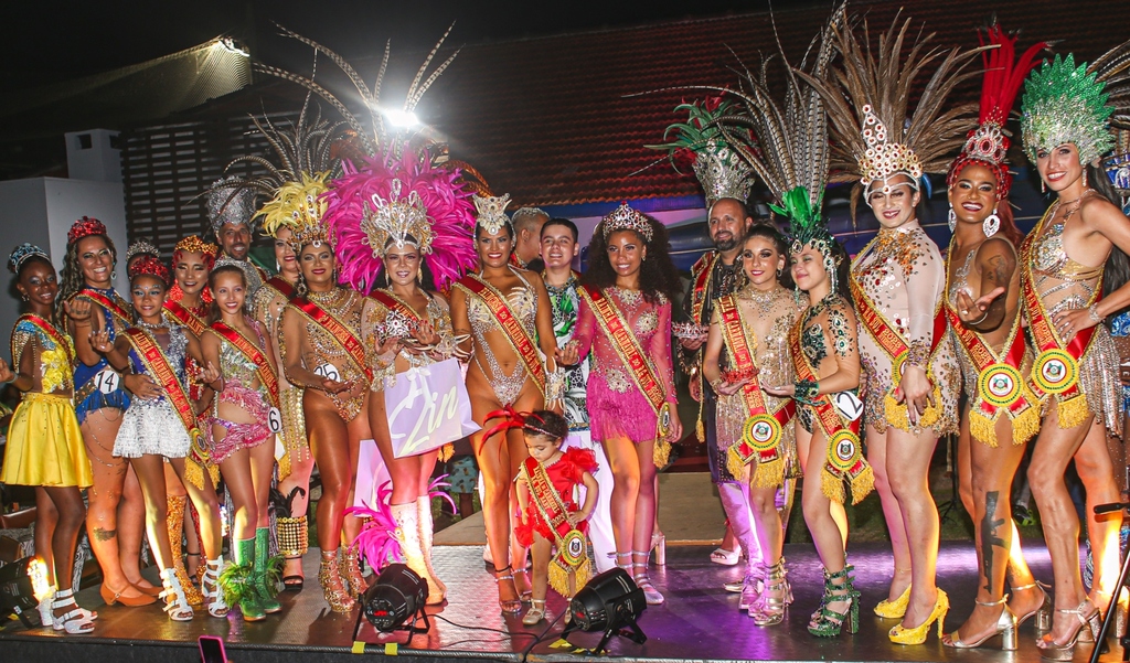Foto: Filipe Schaurich (Divulgação) - A corte de 2023 do concurso Rainha do Carnaval do Rio Grande do Sul