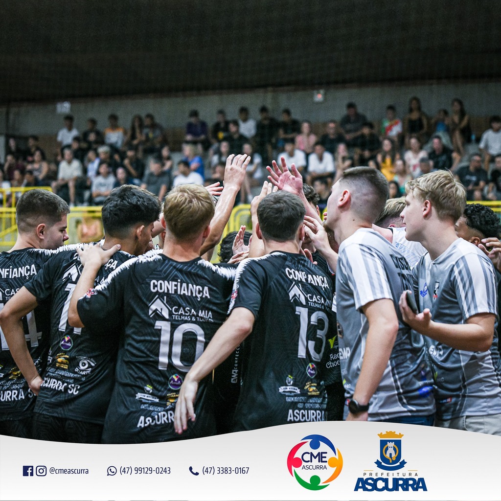 Confiança Futsal/CME Ascurra na semifinal em Indaial.