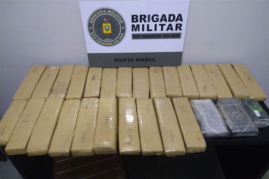 título imagem Apreensões de drogas da Brigada Militar crescem 51% em 2023
