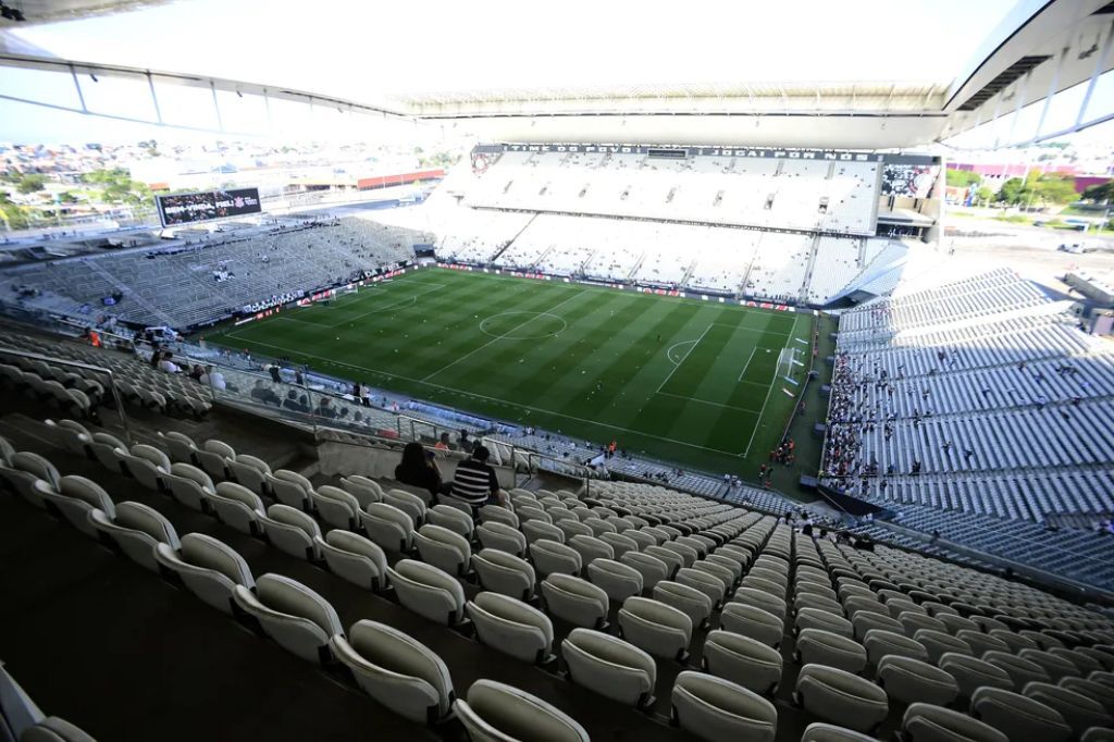  - Neo Quimica Arena será o palco da final da Copinha 2024 — Foto: Marcos Ribolli