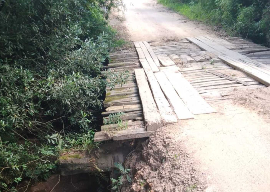Comunidade reclama da condição de pontes e estradas no interior de Canguçu