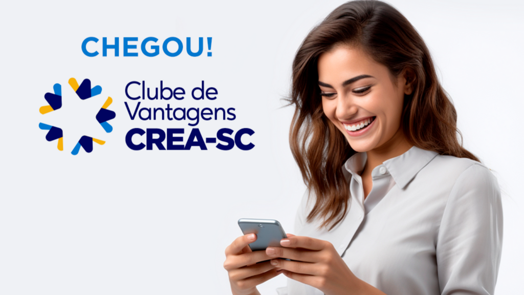 Aplicativo Clube de Vantagens Crea/SC já está disponível aos profissionais