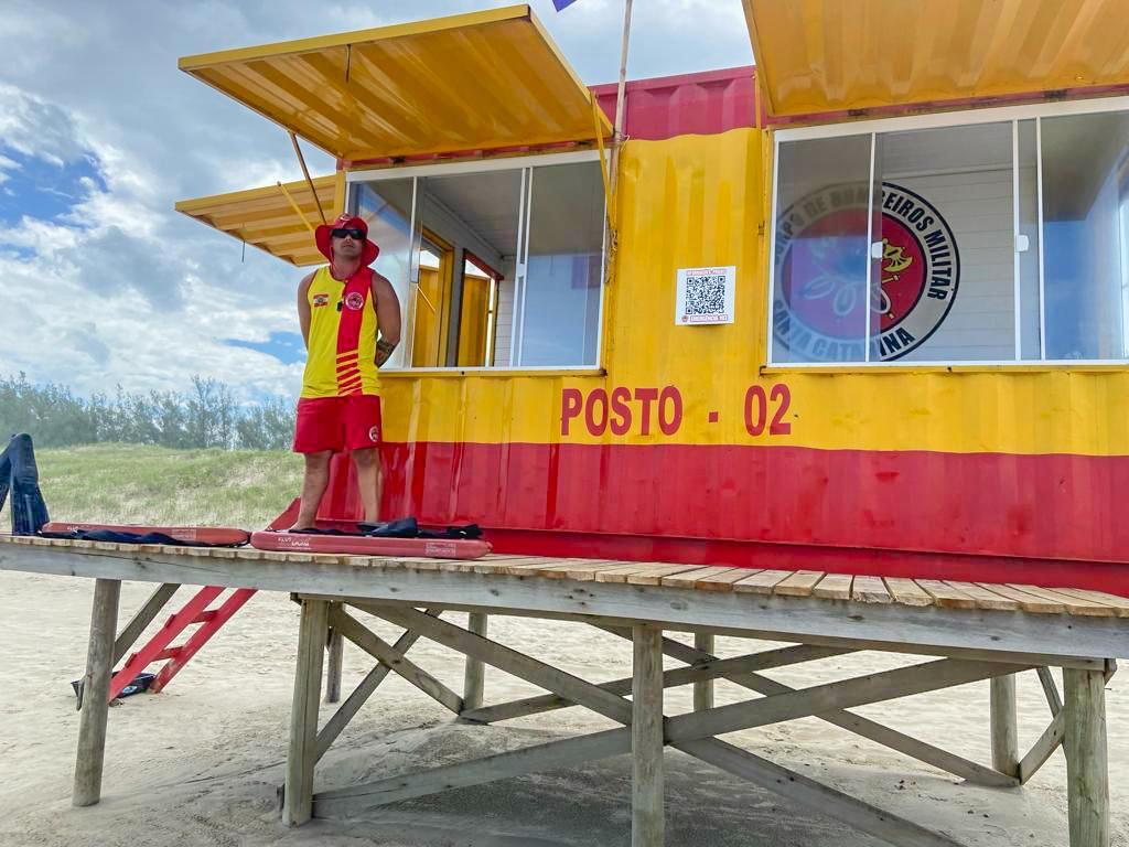 CORPO DE BOMBEIROS MILITAR DE SANTA CATARINA LANÇA QR CODE SOBRE PREVENÇÃO NAS PRAIAS