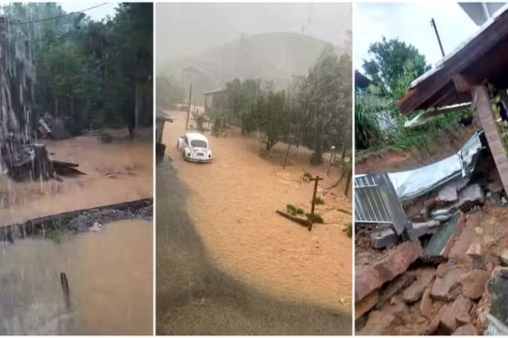 Adolescente morre após ser arrastado por correnteza em dia de chuva com estragos em SC