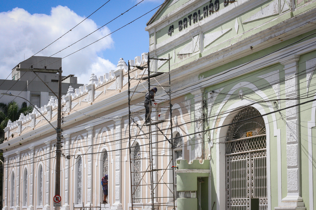 Foto: Jô Folha - Cor camurça recupera o tom original da Brigada Militar