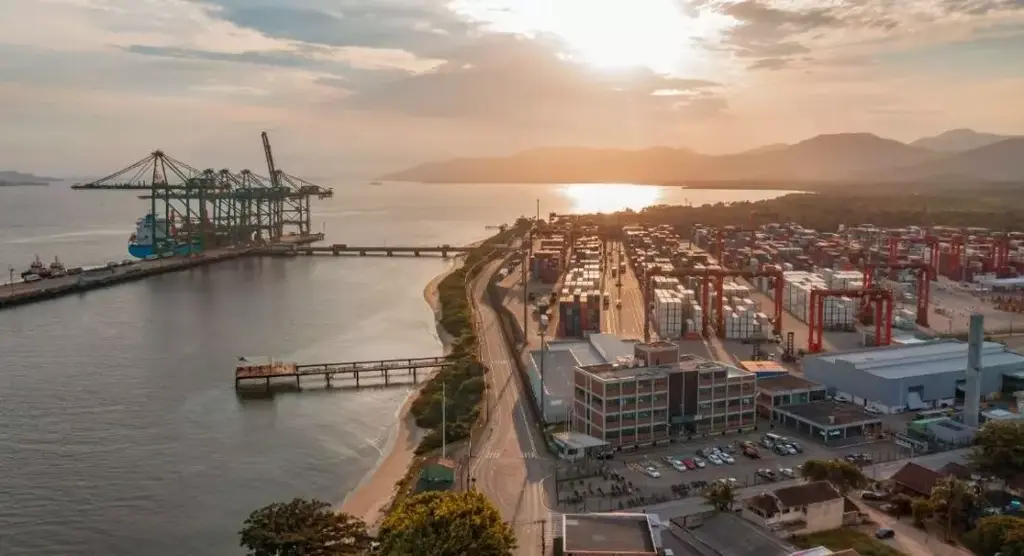 Foto: porto de Itapoá / Divulgação - 