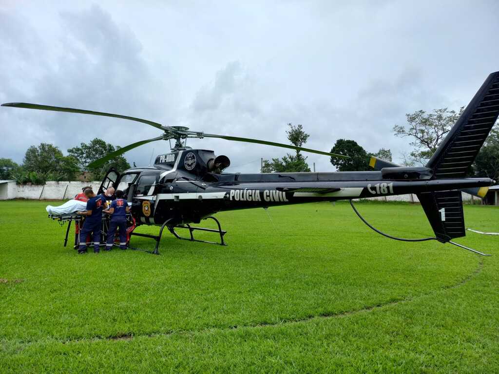 SAER/SARASUL ATENDE MULHER COM SUSPEITA DE ANEURISMA EM SANTA ROSA DO SUL