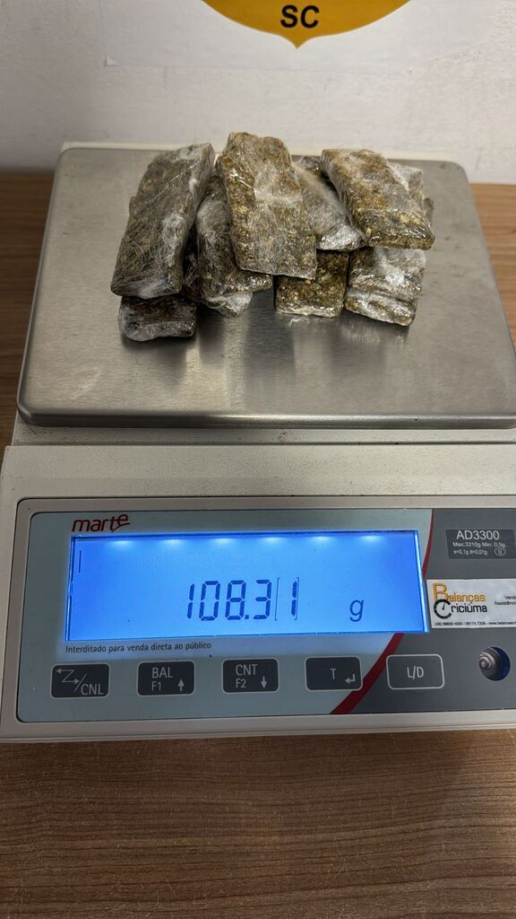 POLICIA MILITAR REALIZA NOVA APREENSÃO DE DROGAS NO MUNICÍPIO DE PASSO DE TORRES