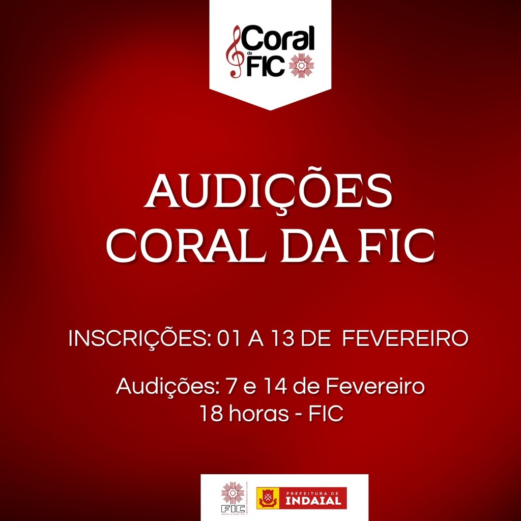 Coral da Fundação abre inscrições para novas vozes