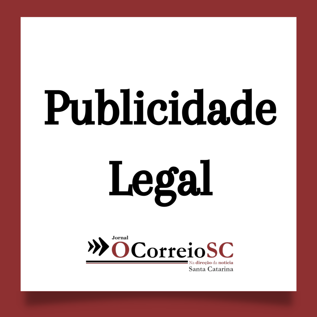 Publicidade Legal USUCAPIÃO TopMaster Ferramentaria Araquari