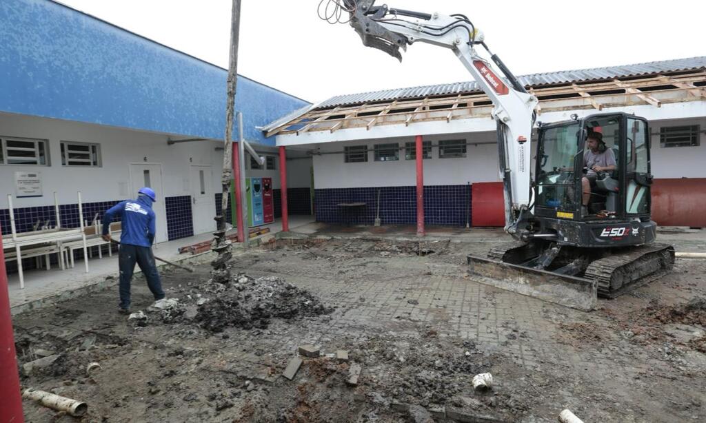 Obras de infraestrutura nas escolas de Joinville devem beneficiar 20 Escolas e CEIs