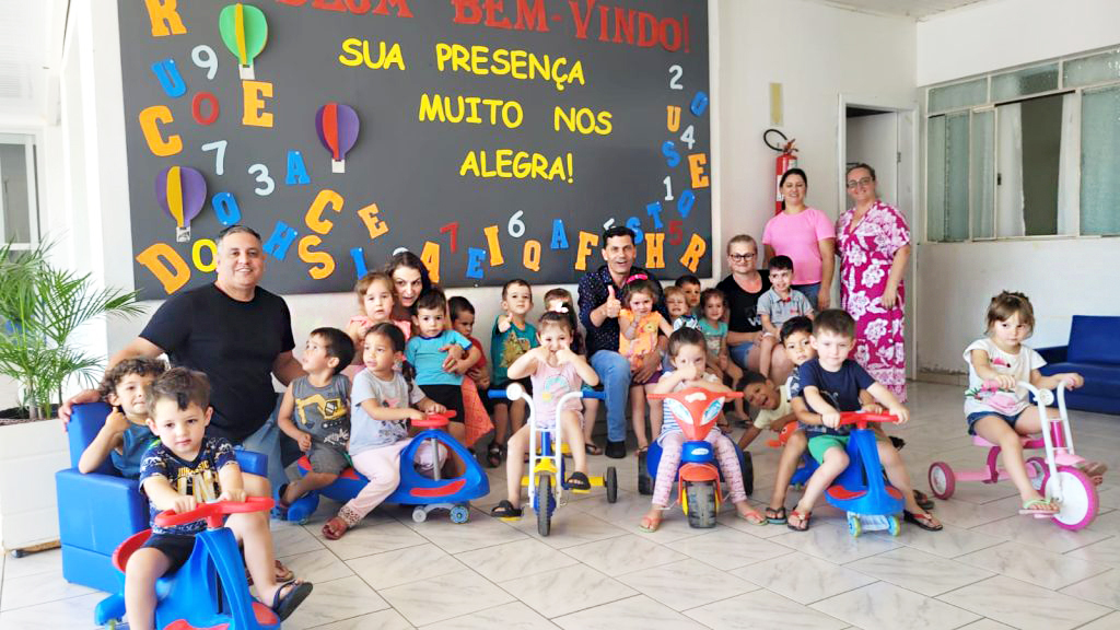 Projeto “Creche de Férias” atendeu mais 80 crianças no município de Ouro