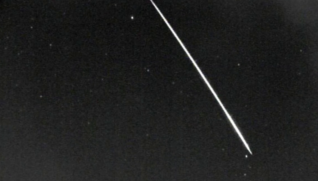 VÍDEO: meteoro de grande magnitude é registrado em Santa Maria