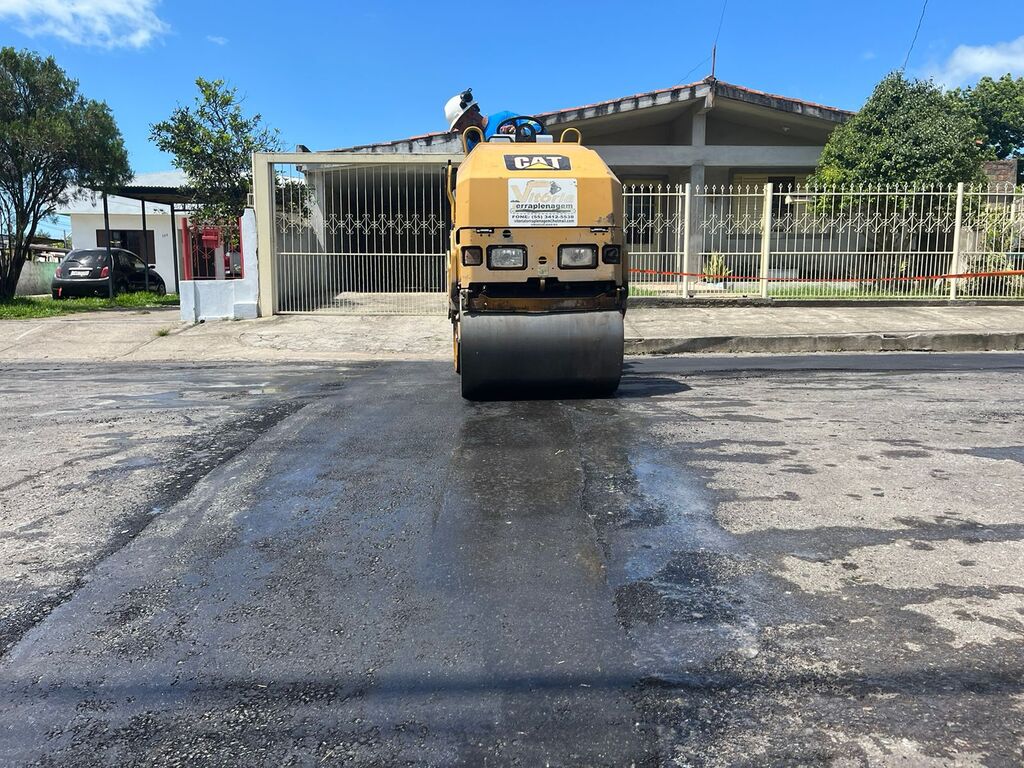 São Gabriel inicia plano de melhorias na pavimentação em 17 ruas do município