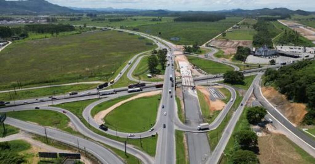 BR-101 terá interdição total no trânsito em Navegantes ao longo da semana