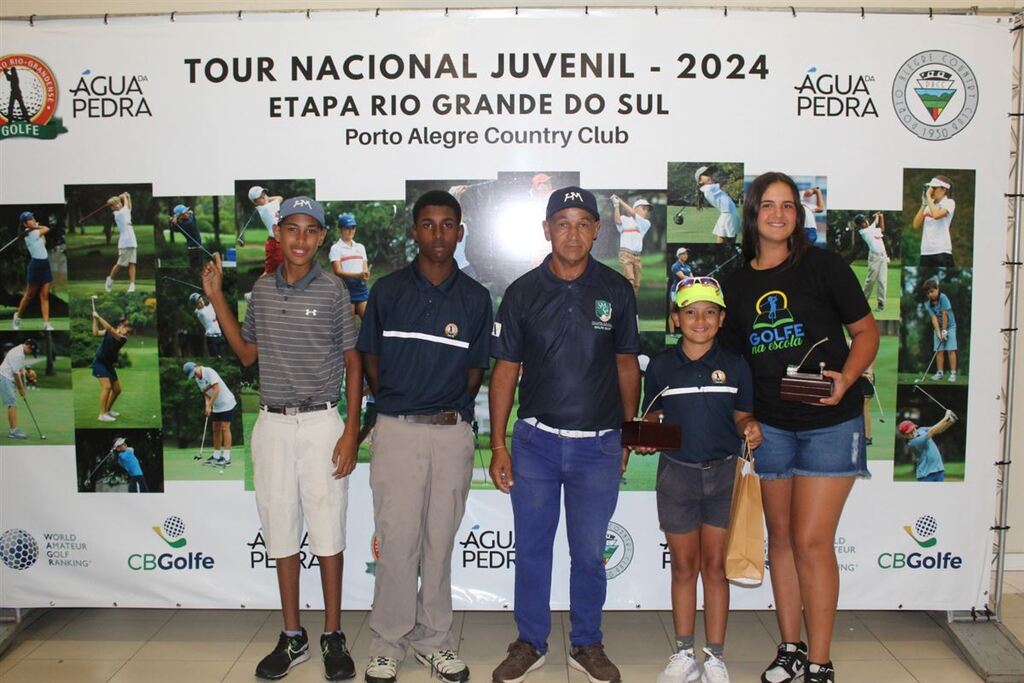 Atletas do Golfe na Escola são destaque do Tour Nacional Juvenil