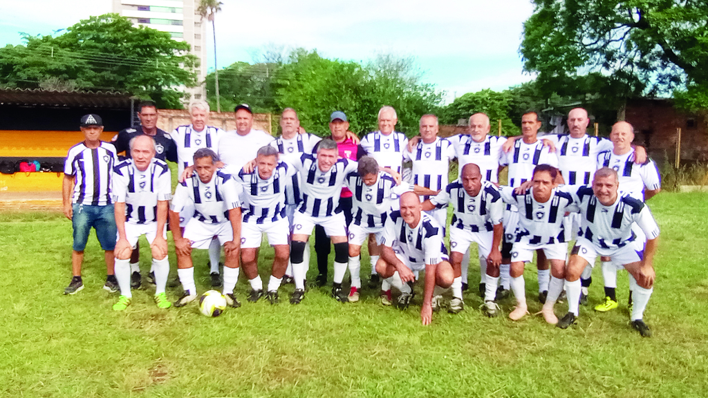 Foto - Jairo de Souza - JC - Botafogo campeão Liga Master Sênior Sessentão.