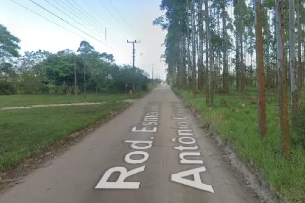  - Crime foi registrado em Araranguá – Foto: Reprodução/Google Street View