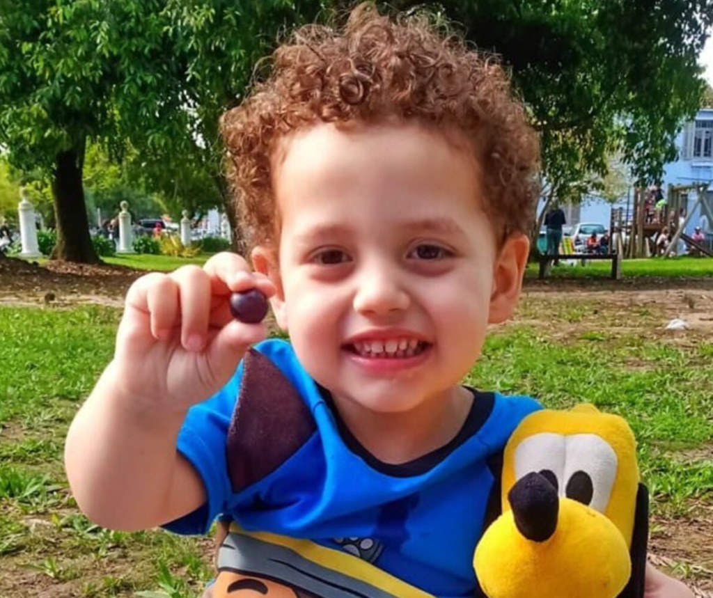 Foto: Divulgação - DP - Menino de três anos foi diagnosticado com câncer