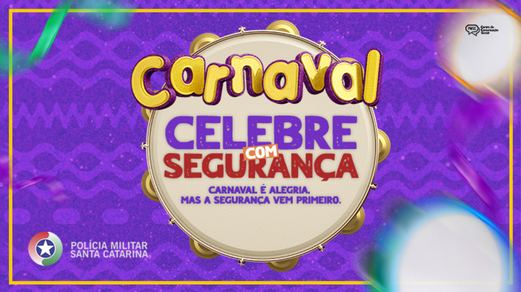 Polícia Militar lança Operação Alegria para segurança no Carnaval de Santa Catarina