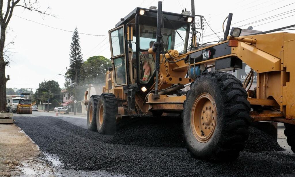 Requalificação asfáltica no trevo em frente ao supermercado Angeloni será feita durante o Carnaval