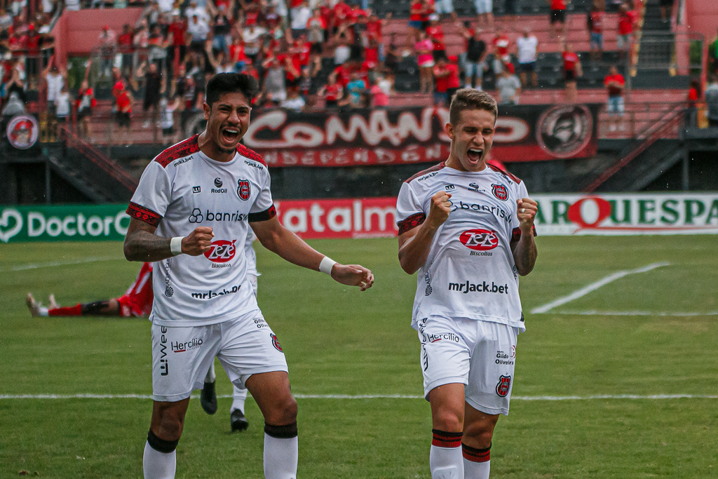 Foto: Volmer Perez - DP - JP Bardales e Marcinho (foto) são os artilheiros do Rubro-Negro no Estadual, com dois gols cada; time joga às 21h30min desta quarta-feira no Beira-Rio
